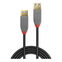 LINDY USB 3.0 Verlängerung Typ A/A Anthra Line M/F 3m