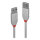 LINDY USB 2.0 Verlängerung Typ A/A Anthra Line M/F 1m