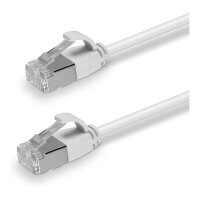 LINDY Patchkabel Cat.6A F/UTP Ultra Slim grau 1,5m