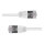 LINDY Patchkabel Cat.6A F/UTP Ultra Slim grau 1,5m