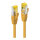 LINDY Patchkabel Cat6A RJ45 S/FTP Cat7 LSZH Kabel gelb 1m