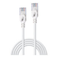LINDY Patchkabel Cat.6A U/UTP Ultra Slim grau 1m