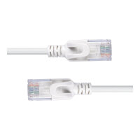 LINDY Patchkabel Cat.6A U/UTP Ultra Slim grau 1m
