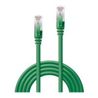 LINDY Patchkabel Cat6A S/FTP LSZH, grün 0,30m