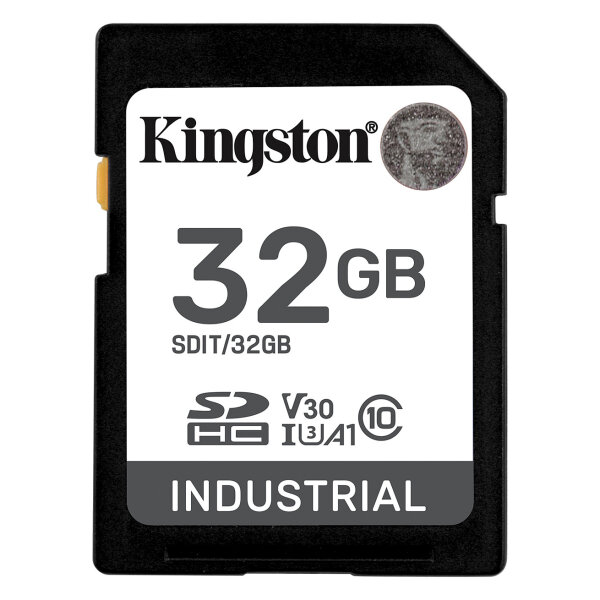 CARD Card 32GB Kingston HC Industrial -40C to 85C retail