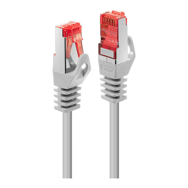 LINDY Patchkabel Cat6 S/FTP Basic hellgrau 0.50m