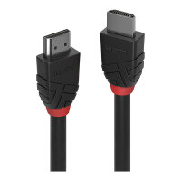 LINDY HDMI High Speed Kabel Black Line 0.5m