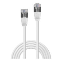 LINDY Patchkabel Cat.6A F/UTP Ultra Slim grau 0,3m