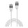 LINDY Patchkabel Cat.6A F/UTP Ultra Slim grau 0,3m