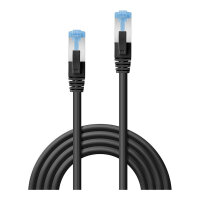 LINDY Patchkabel Cat6A S/FTP PIMF TPE schwarz 0.50m