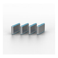 LINDY USB Typ C Port Schloss blau