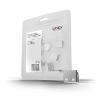 LINDY USB Typ A Portschlösser 10xWeiss Erweiterung f...