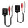 LINDY Stereo Audio Extender Cat.5/6 500m 2x RCA
