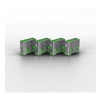 LINDY USB Typ A Portschlösser 4xGrün mit...