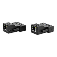LINDY Extender DVI-D Single Link Cat6 RJ45 bis 70m