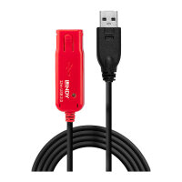 LINDY USB 2.0 Aktiv-Verlängerungs-Hub Pro 4 Port 12m