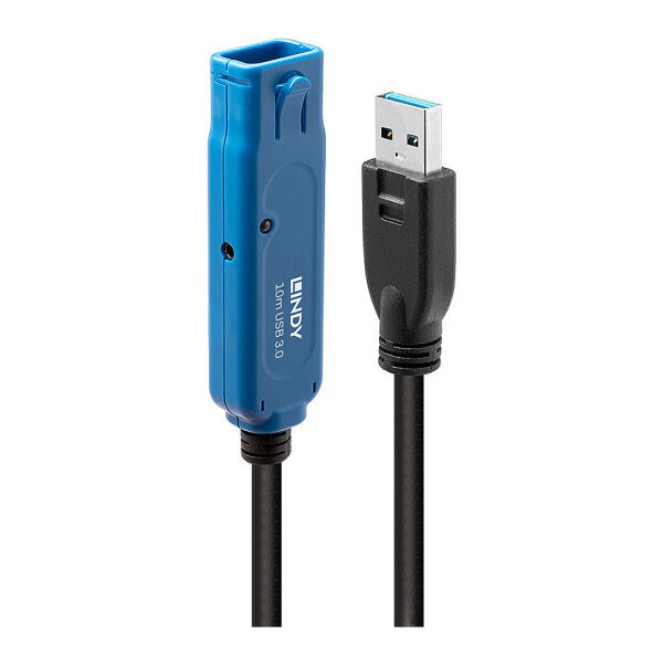 LINDY USB 3.0 Aktiv-Verlängerung Typ A/A Pro M/F 10m