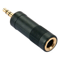 LINDY Audioadapter 3.5mm/6.3mm m/f