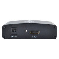 LINDY VGA + Audio an HDMI Konverter Maximale Aufloesung 1080p keine Skalierung