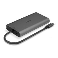 LINDY DST-Mini XT USB-C Mini Dock 4K HDMI&DP PD 3.0 100W
