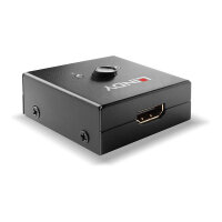 LINDY 2 Port HDMI 18G Bi-Directional Switch