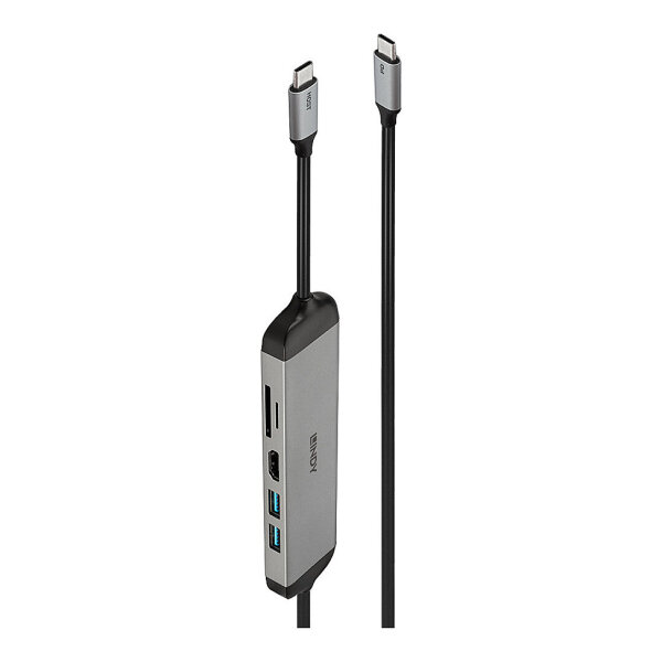 LINDY DST-Micro 140 USB Typ C 4K Laptop Micro Dockingstation