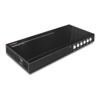 LINDY Extender Transmitter mit HDMI,DP,Typ-C Inputs HDBaseT