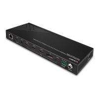 LINDY Extender Transmitter mit HDMI,DP,Typ-C Inputs HDBaseT