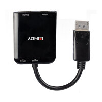 LINDY 2 Port DisplayPort 1.2 MST Hub