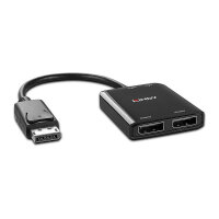 LINDY 2 Port DisplayPort 1.2 MST Hub