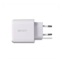 LINDY USB Ladegerät Typ A & C Charger 30W, weiß