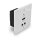 LINDY 70m Cat.6 HDMI 4K60 HDBaseT EU Wall Plate Ext/Transmit