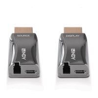 LINDY 300m HDMI 4K60 Fiber Optic Dongle extender