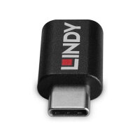 LINDY USB 3.2 Typ C an C 100W Datenblocker