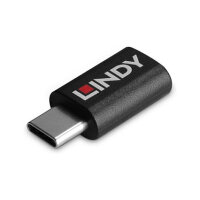 LINDY USB 3.2 Typ C an C 100W Datenblocker
