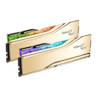 32GB G.Skill DIMM 7200 (2x 16 GB) Dual-Kit (gold, F5-7200J3445G16GX2-TR5G, Trident Z5 Royal, INTEL XMP)