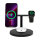 Belkin BoostCharge Pro 3-in-1 Qi2 Wireless Charging Station, black