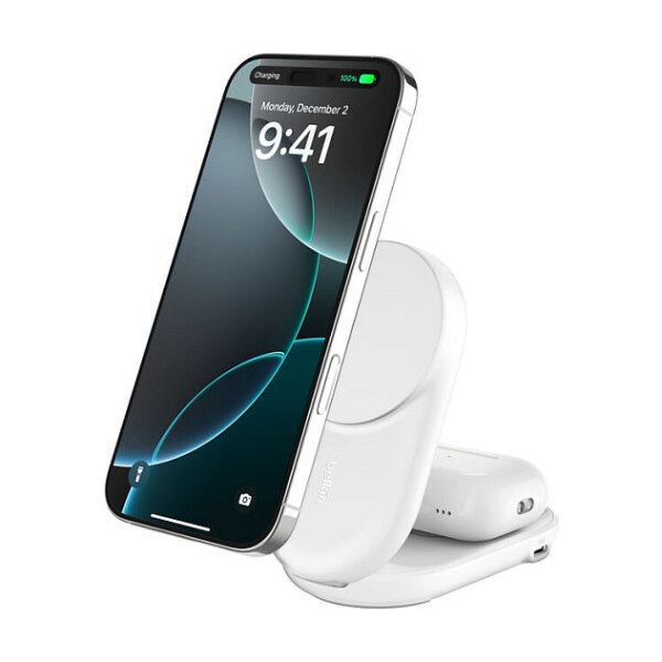 Belkin Wireless Charger mit QI2 (2-in-1), Weiß
