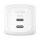 Belkin Ladegert Dual USB-C 50W PD PPS+1m Kabel WCH019kq1MWH-B6