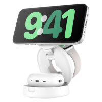 Belkin Boost Charge klappb. mag. 3-in-1 Lades. Qi2 ws....