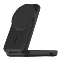 Belkin UltraCharge 25W Qi2 magn. 2-in-1 Lad.klappb.sw. WIZ038kqBK