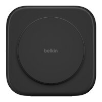 Belkin magnetische Reiseladestation mit Power Adapter (36W), Schwarz, 3 in 1, WIZ024HQBK