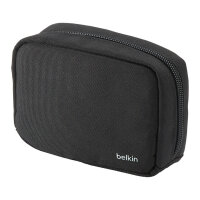Belkin magnetische Reiseladestation mit Power Adapter (36W), Schwarz, 3 in 1, WIZ024HQBK