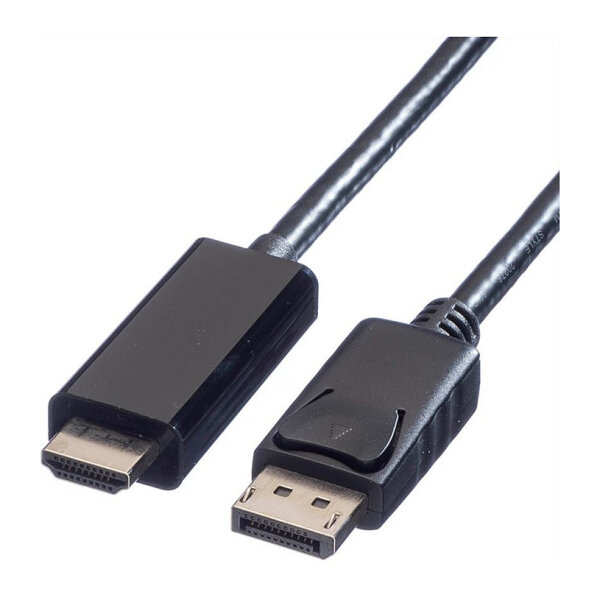 VALUE DisplayPort Kabel DP - UHDTV, ST/ST, schwarz, 5 m