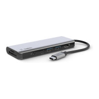 Belkin USB-C 7-in-1 Multiport Adapter, Grau