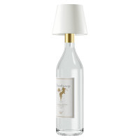 RealPower LED-Tischlampe dimmbar kalt/warm mit Akku,weiss