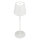 RealPower LED-Tischlampe dimmbar kalt/warm mit Akku,weiss