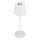 RealPower LED-RGB Tischlampe dimmbar mit Akku,weiss