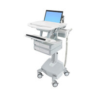 ERGOTRON StyleView Laptop-Wagen LiFe-Antrieb 2 Schublade...