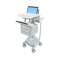 ERGOTRON StyleView Laptop-Wagen LiFe-Antrieb 9 Schublade...